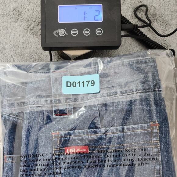 Vintage 90s Unionbay Jeans Womens 13 Juniors Crop Double Button Two-Tone Hem - Picture 11 of 11